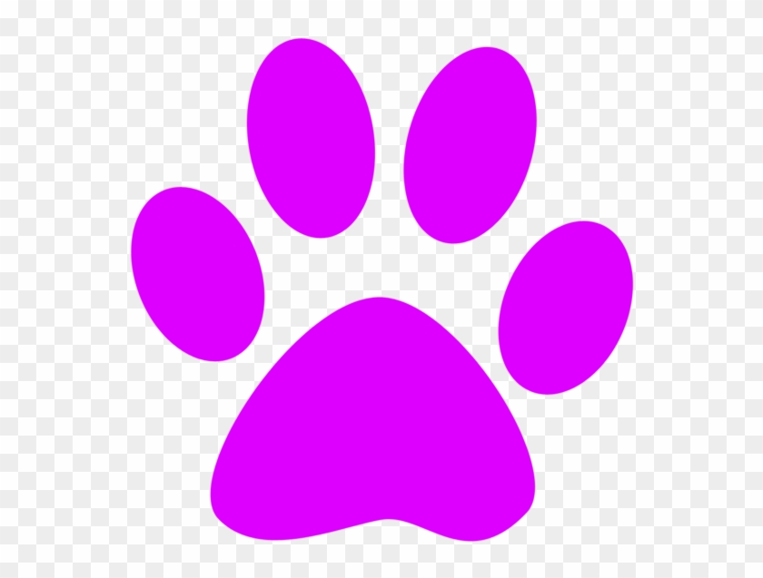 Mz Josey Pink Paw - Golden Retriever Paw Print #543698