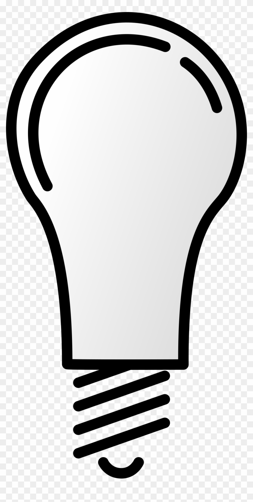 Lightbulb Off Clip Art - Light Bulb Clip Art #543884
