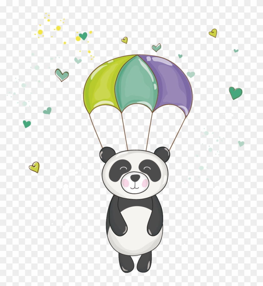 Giant Panda Bear Illustration - Giant Panda Bear Illustration #544014