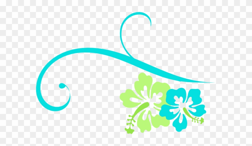 Stenciling - Hibiscus Clip Art #544175