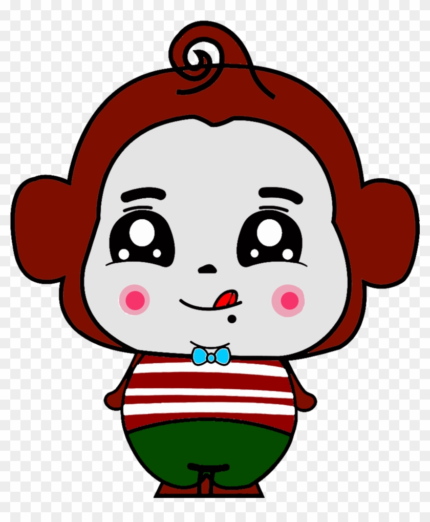 Cartoon Cuteness - Cute Monkey - Cartoon Cuteness - Cute Monkey #544217