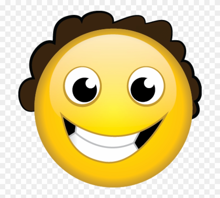 Hair Emoji Images - Emoji Face With Hair #544591