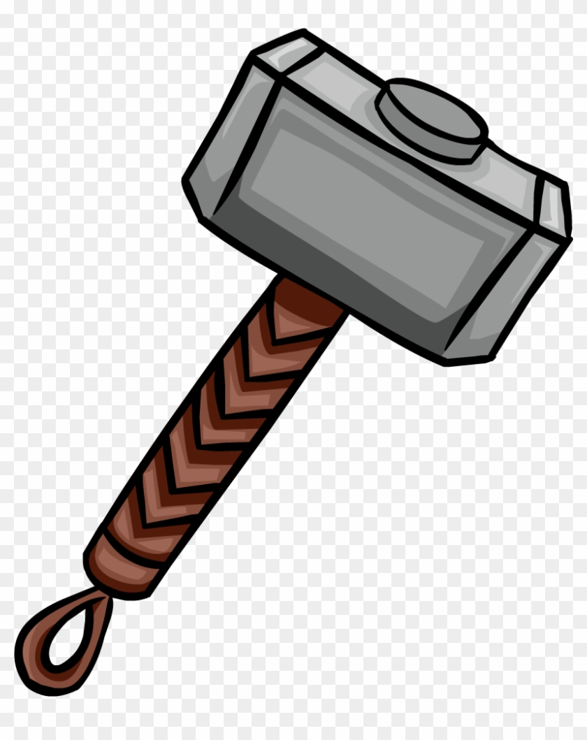 Mjolnir - Thor Hammer Clipart Marvel #94565