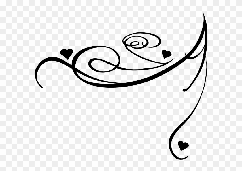 Decorative Swirl Clip Art At Clker - Swirls Clipart #95426