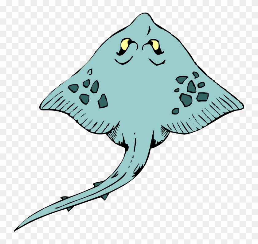 Stingray Clip Art - Stingray Clipart Png #95575