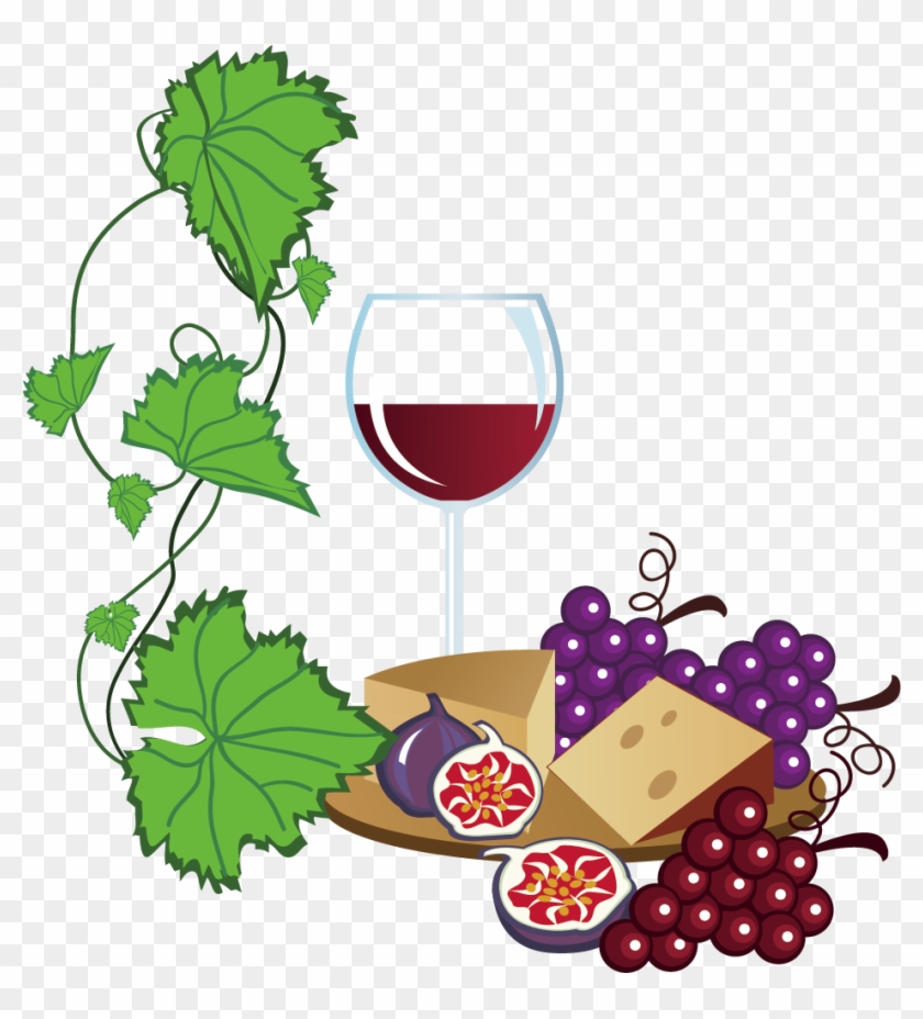 White Wine Common Grape Vine Free Content Clip Art - White Wine Common Grape Vine Free Content Clip Art #96678