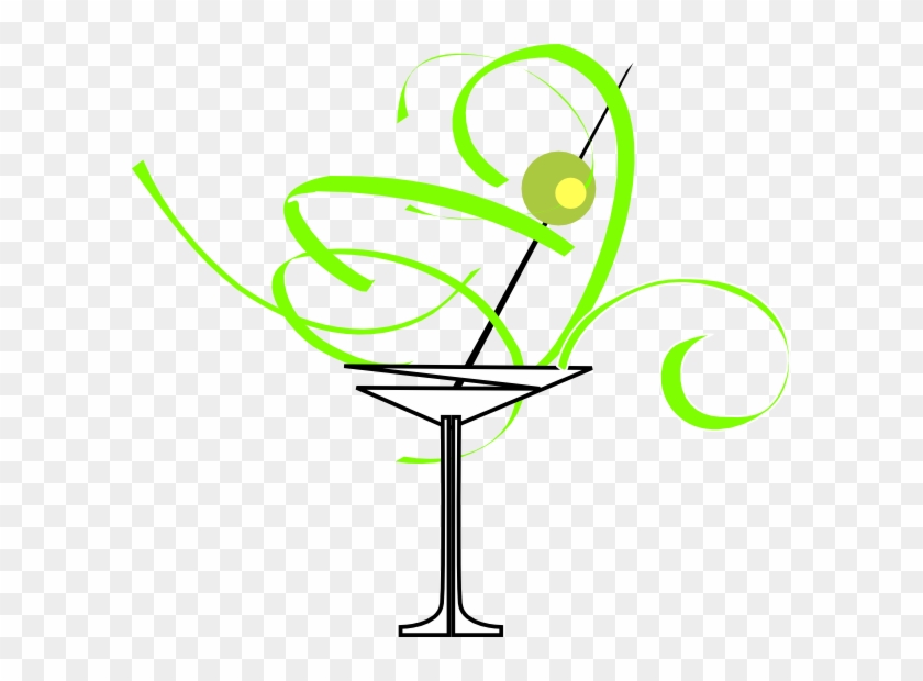 Cocktail Glasses Cartoon #97127