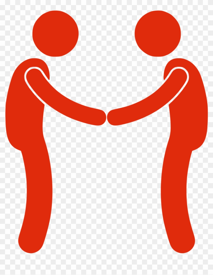 Free Silhouette Meeting Men - Png Transparent Black Silhouette Pictogram Joke #97279