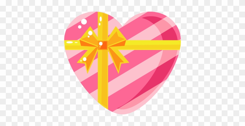 Fotor Christmas Clip Art - Heart Shaped Gifts Box Clipart #97361
