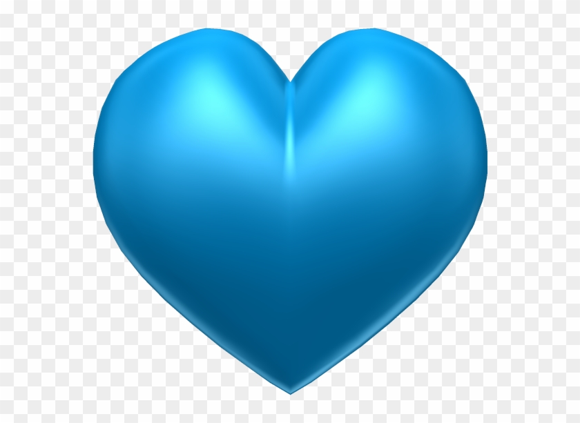 Hearts ‿✿⁀♡♥♡❤ - Corazon Celeste .png #97520
