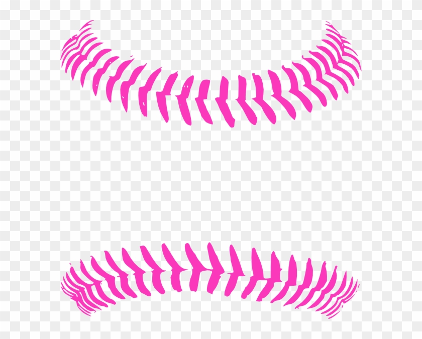 Pink Clipart Softball - Customize Baseball With Name Throw Blanket #98040