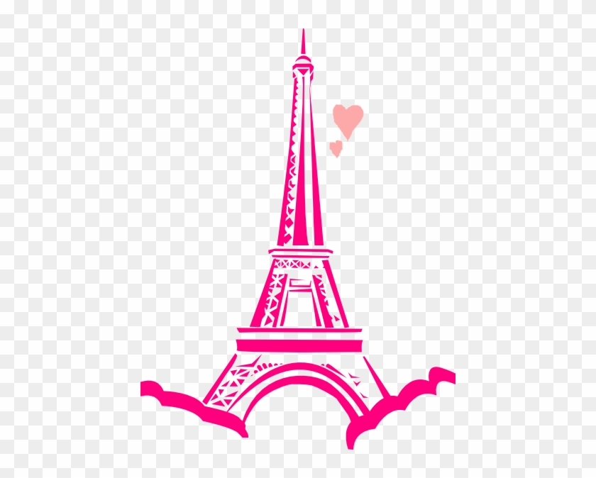 Love Paris Clip Art At Clker Com Vector Online Royalty - Eiffel Tower Clip Art #98141