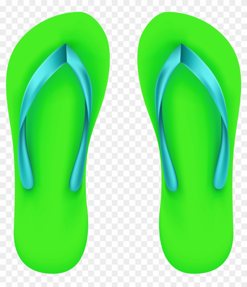Flip Flop Clip Art Beach - Flip Flops Tranparent Backround #98188