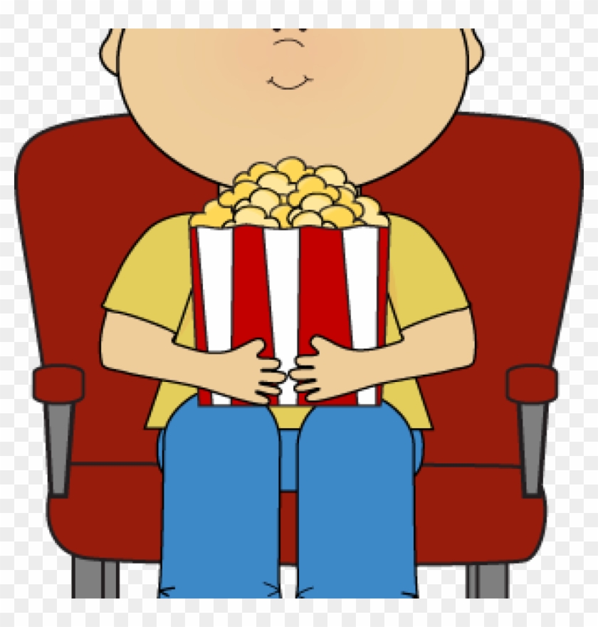 Movie Theater Clipart Boy In Movie Theater Clip Art - Mediakids Academy #99025