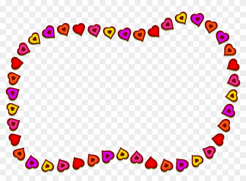 Hearts Shapes Border Frame Blank Copyspace - Khung Hình Trái Tim #99477