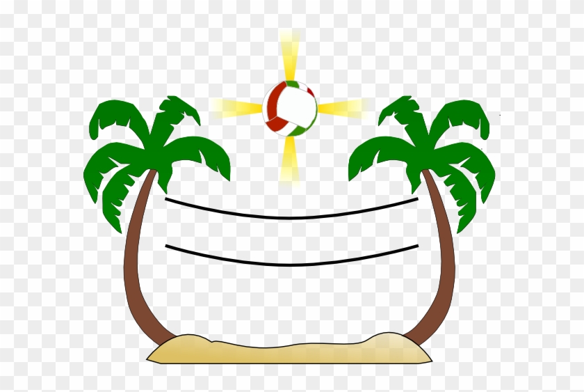 Volleyball Net Clip Art - Beach Volley Ball Clip Art #99780