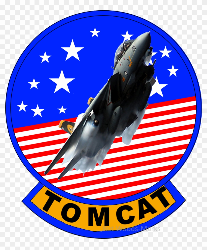 Felixnutstomcat F-14 Logo With Jet By Felixnutstomcat - Air Force #99994