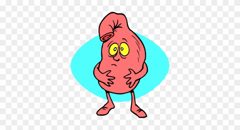 1 - Angry Stomach Cartoon #100731