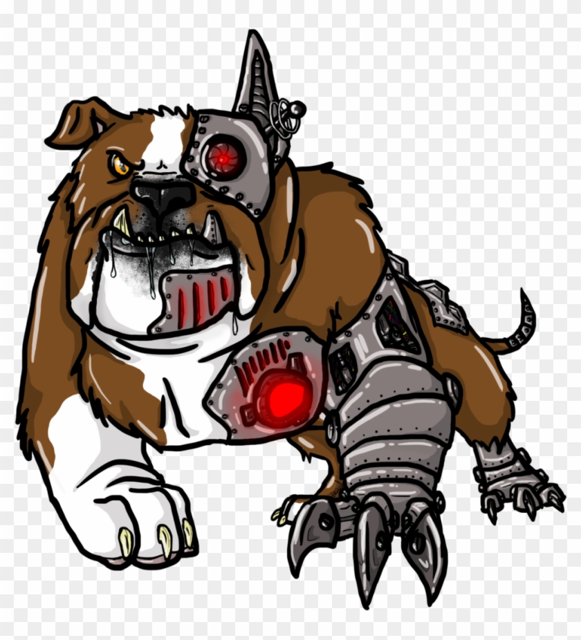 Cyborg Bulldog By Astridan - Cyborg Bulldog #101160