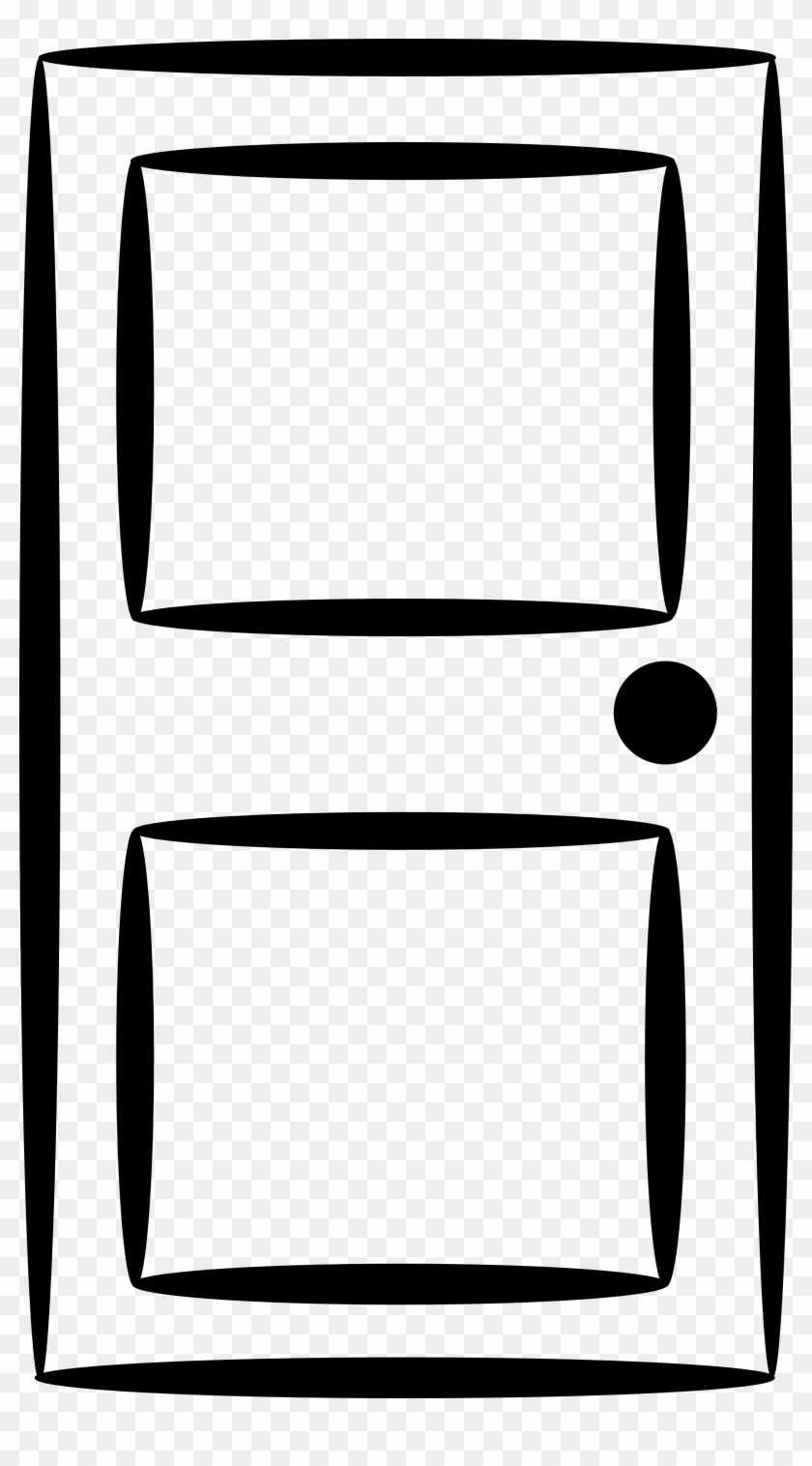 Clipart Of Door Best 18332 Clipartion Com - Colouring Picture Of Door #101821