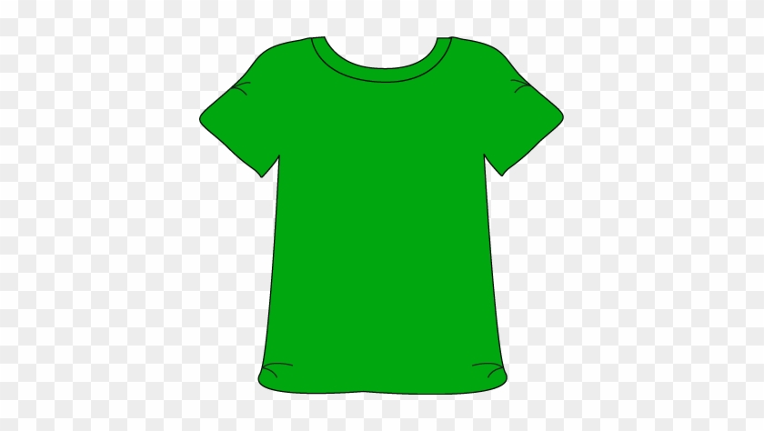 Download - Green T Shirt Clipart #102597