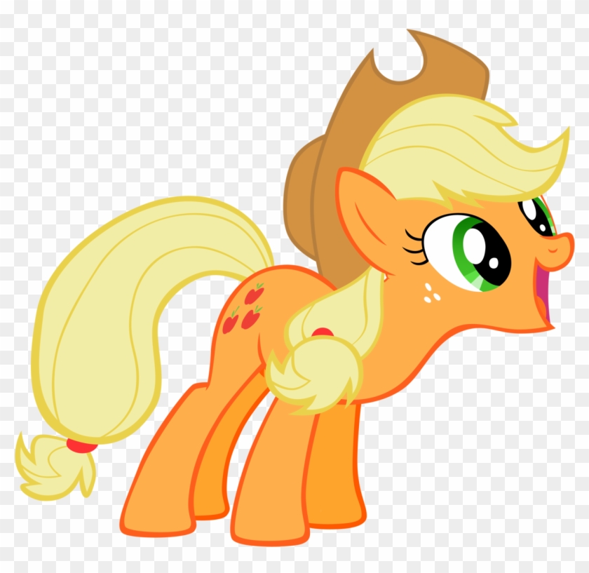 Rarity Rainbow Dash Pinkie Pie Applejack Twilight Sparkle - Applejack #544765