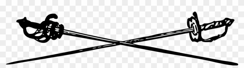 Free Crossed Swords - Crossed Swords Clipart #545201
