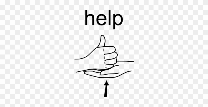 Thank You Sign Language - Help In Sign Language #546157