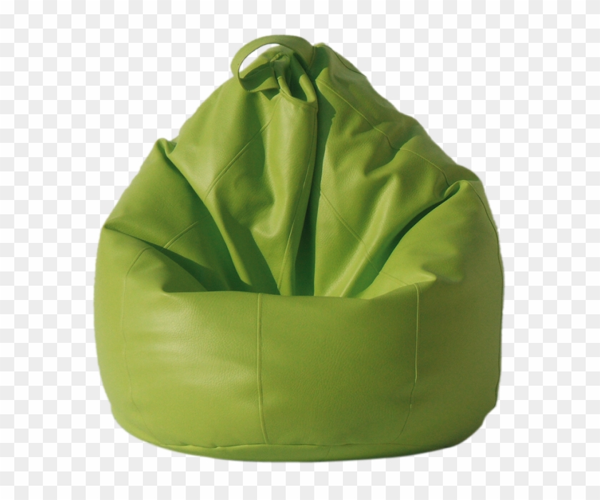 Puff Verde Puff Modelo Pera Verde - Puffs Asientos Png #546259