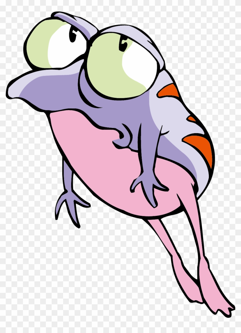 Frog Cartoon Clip Art - Frog Cartoon Clip Art #546337