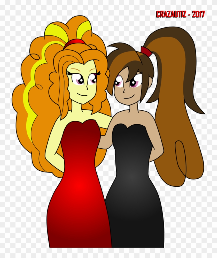 Adagio And Cupcake By Crazautiz - Cartoon #546735