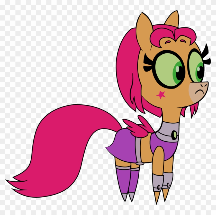 Teen Titans Go Starfire Pony #547166