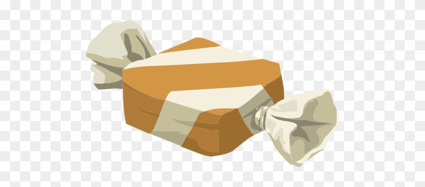 Caramel Candy Clipart - ห่อ ขนม Png #547915