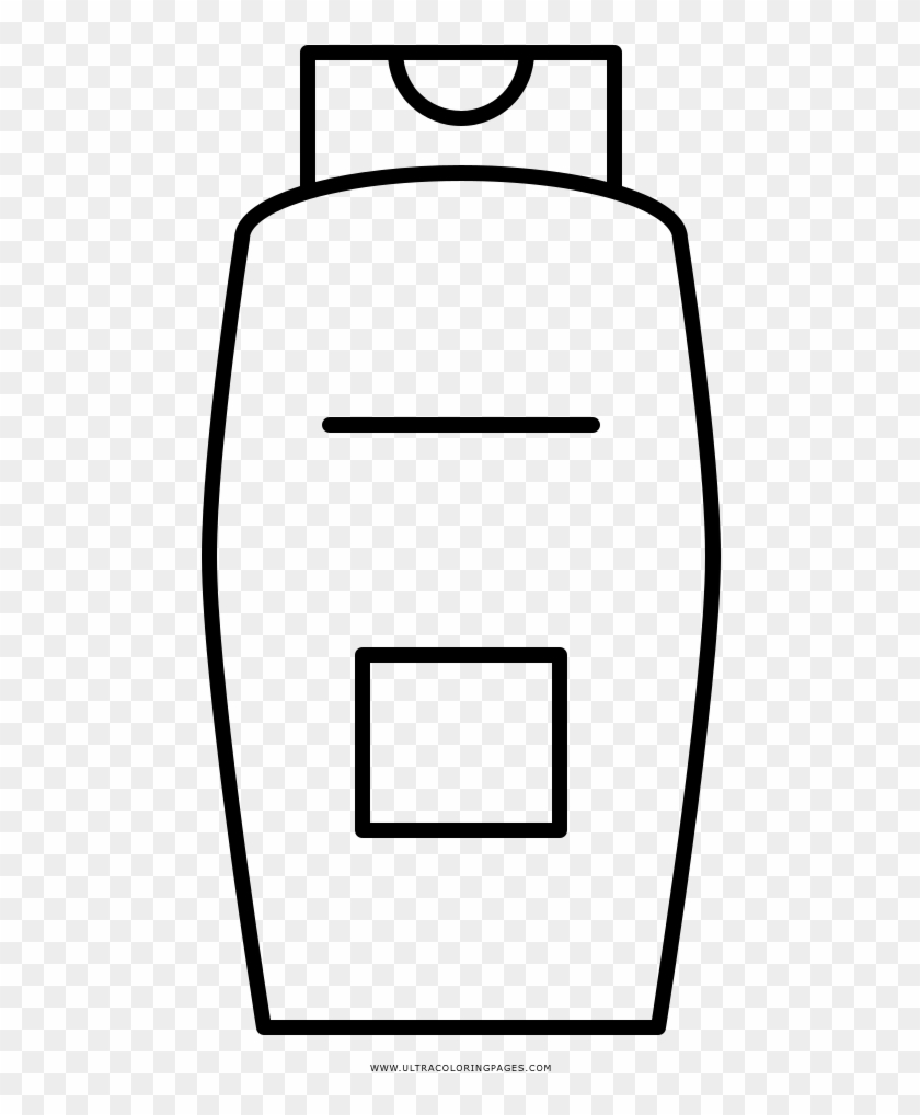 Shampoo Coloring Page - Imagen De Un Champu Para Colorear #548450