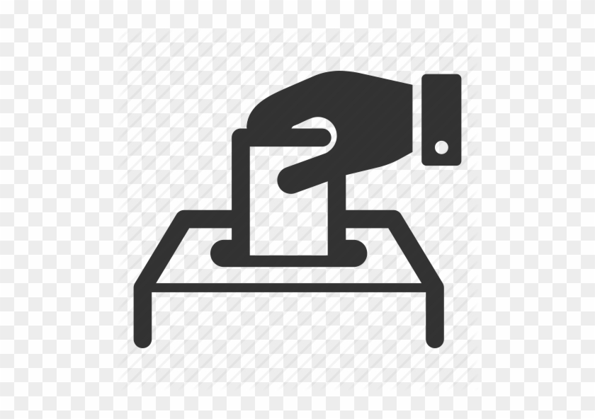 Important Dates For 2018 Municipal Election - Ballot Box Voting Icon Png #548785