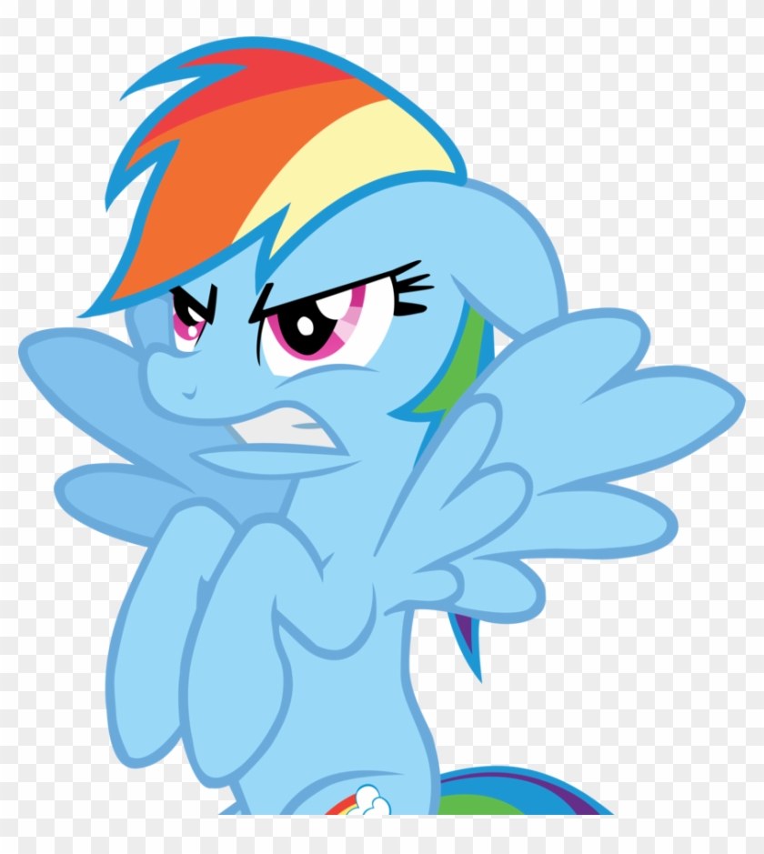 Rainbow Dash Get Out By Dabuxian - Culture Not A Costume #549119