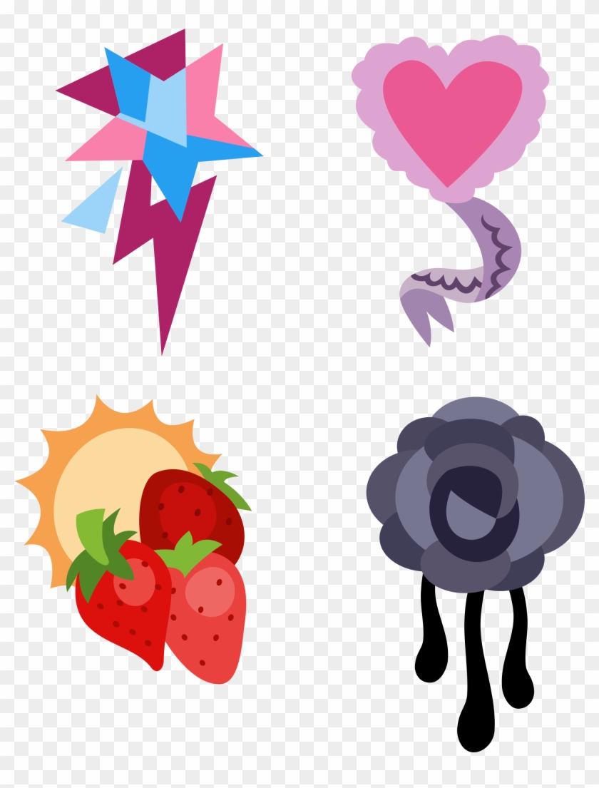 Cheezedoodle96 124 22 Cutie Marks - Inky Rose Cutie Mark #550004