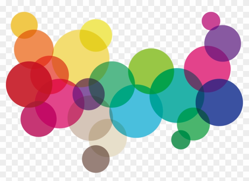 Rainbow Color Wallpaper - Bubbles Rainbow Color Vector #550112