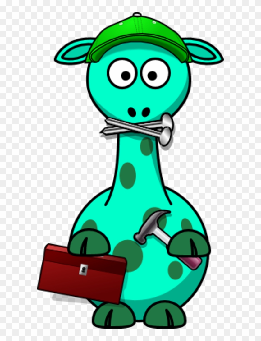 Giraffe Hammer Bag - Cartoon Giraffe #550134
