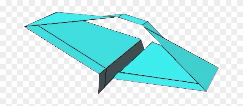 Saturn Paper Airplane - Paper Airplane Length Fold #550629