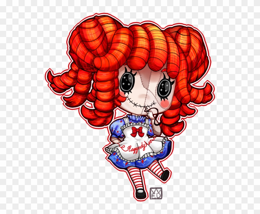 Raggedy Ann Chibi By Vvednesdays - Chibi #551277