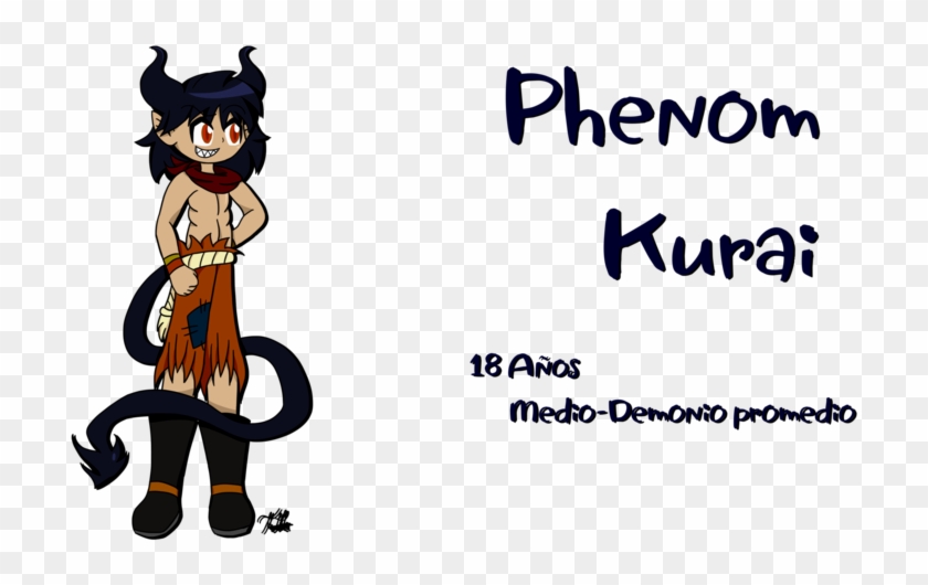 Phenom Kurai Ficha By Gamergirlninten-sega - Cartoon #551400