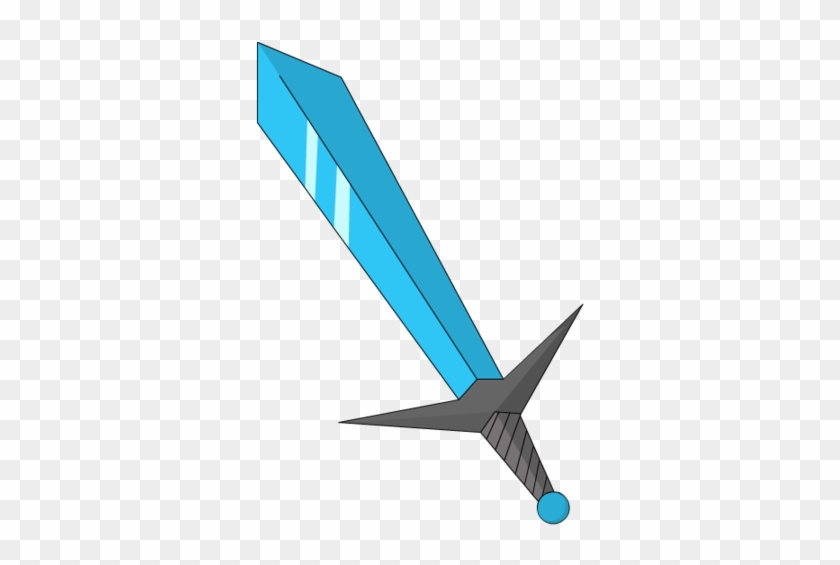 Cartoon Diamond Sword By Ipodappleid On Deviantart - Drawing #551420