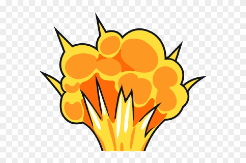Explosion Clipart Public Domain - Bomb Explosion Transparent Background Cartoon #551962