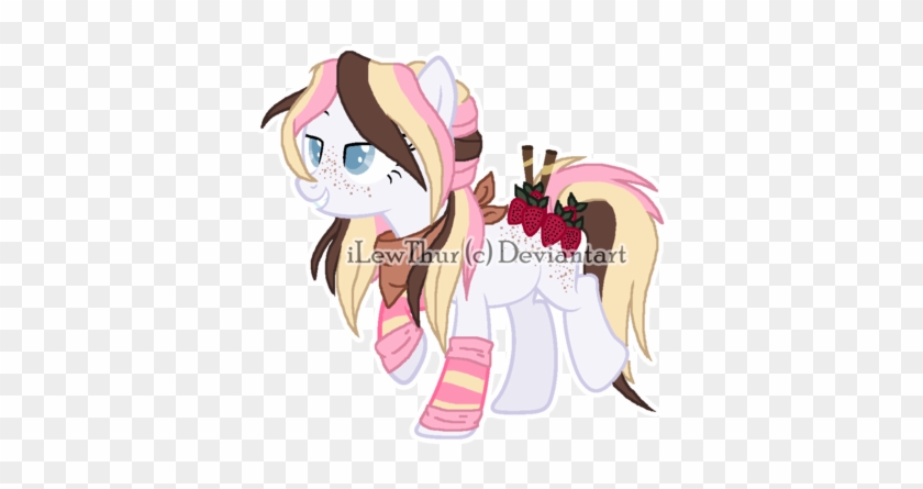 Neapolitan Ice Cream [pony Adopt] C L O S E D By Ilewthur - Neapolitan Ice Cream Pony #552935