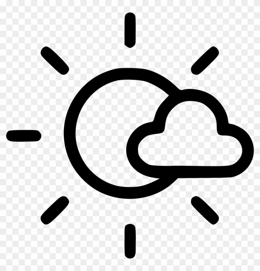 Sun Cloud Sunny Nature Sky Comments - Modern Icon Sunrise Sunset Png #552982