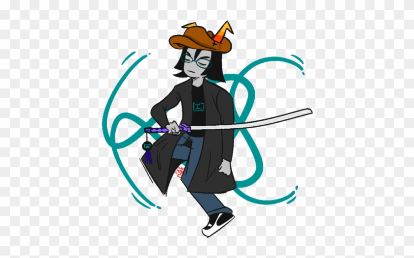 I Can't Draw Hands And Katanas - Cartoon #553596