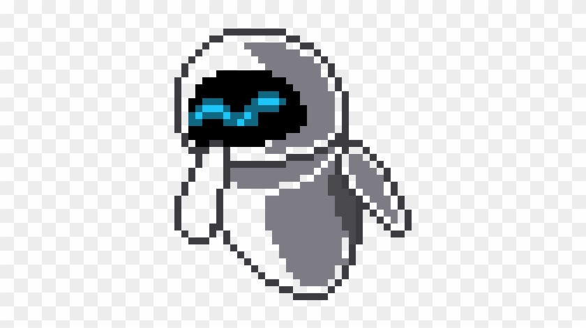 Wall E-eva - Wall E Pixel Art #553999