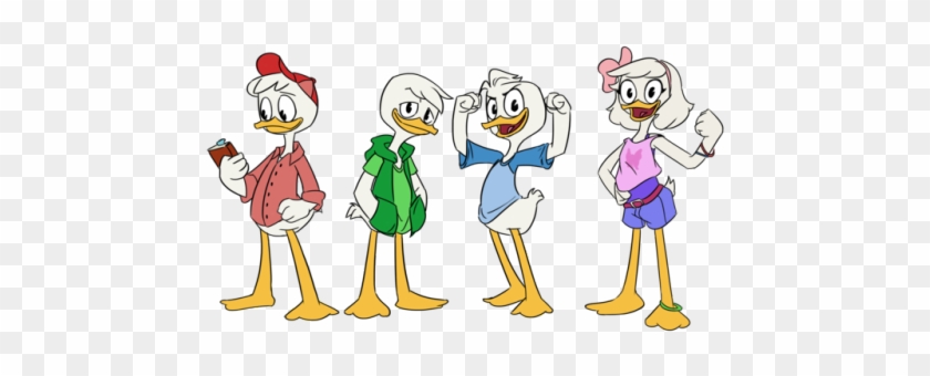 All Four Ducky Teens - Cartoon #554084