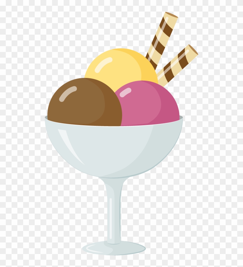 三色冰淇淋 - Ice Cream #554517
